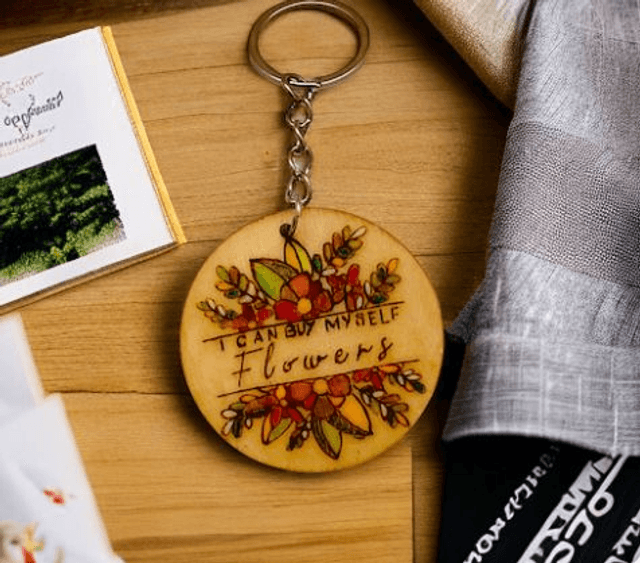Porte-clefs Good Vibes
