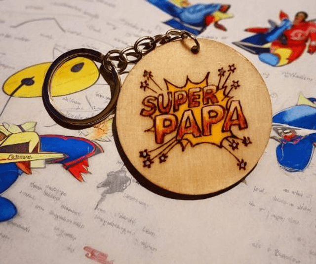 Porte-clefs Papa