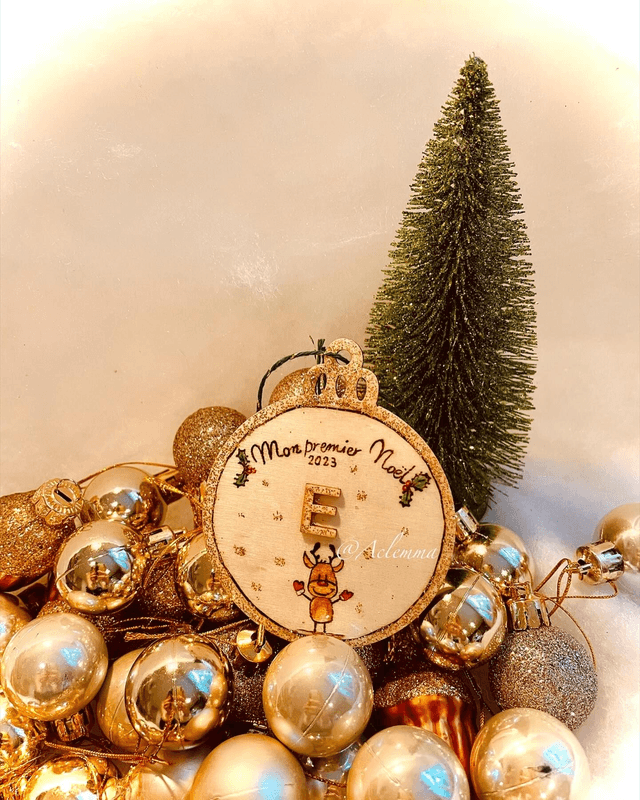 Boule de Noël "Mon premier Noël"