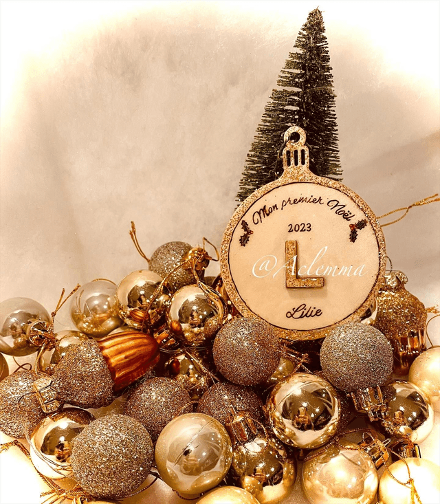 Boule de Noël "Mon premier Noël"