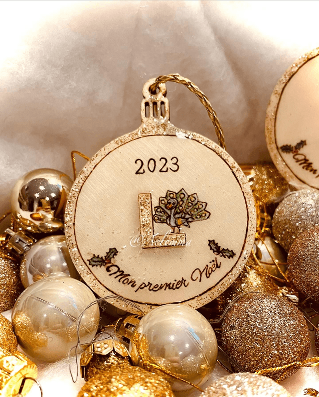 Boule de Noël "Mon premier Noël"