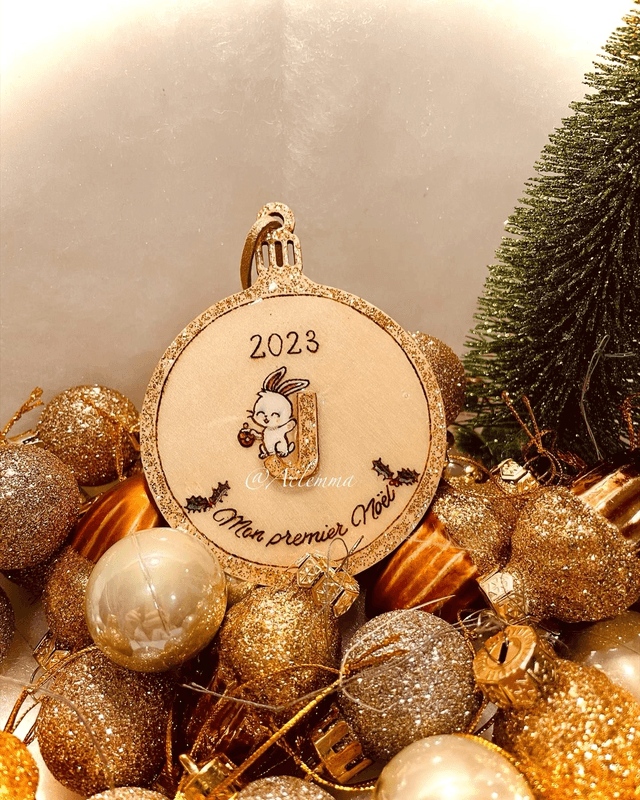 Boule de Noël "Mon premier Noël"
