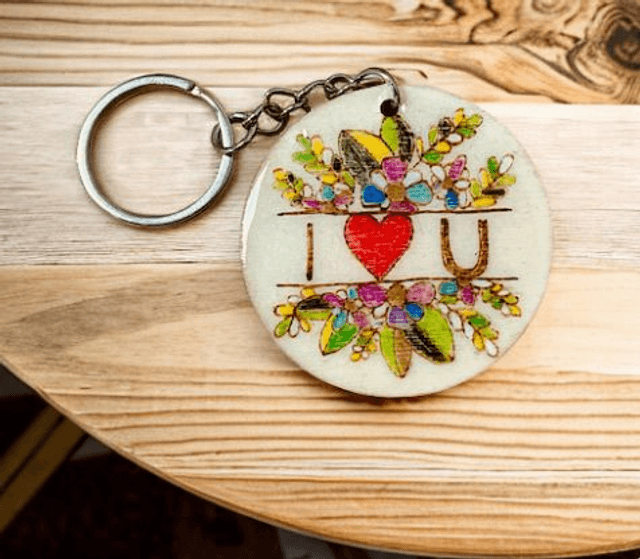 Porte-clefs Good Vibes