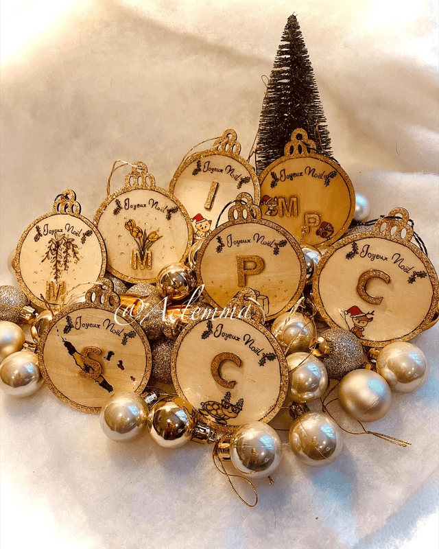 Boule de Noël "Joyeux Noël" 