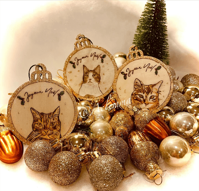 Boule de Noël "Joyeux Noël" 