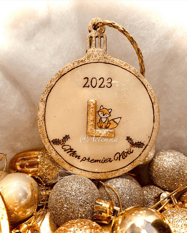 Boule de Noël &quot;Mon premier Noël&quot;