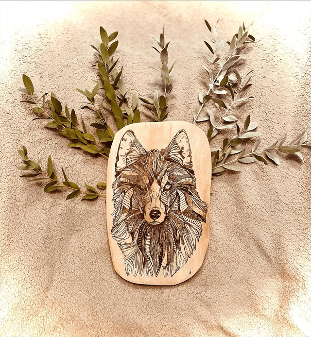 Loup Mandala